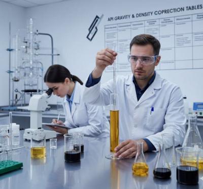 Измерение плотности нефтепродукта