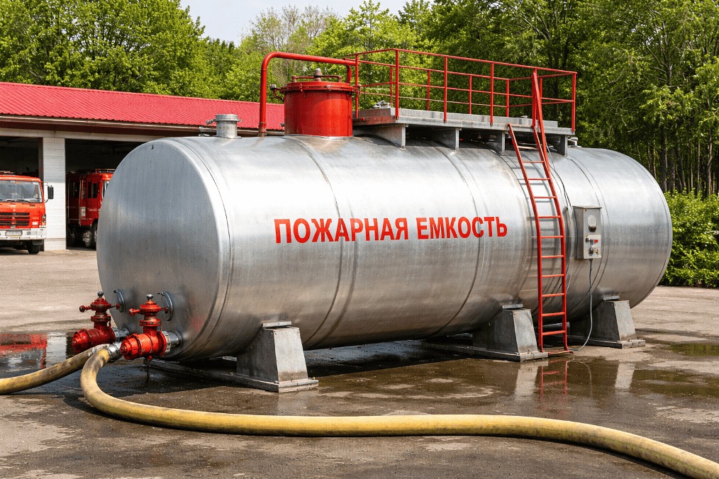 емкость пожарного запаса воды